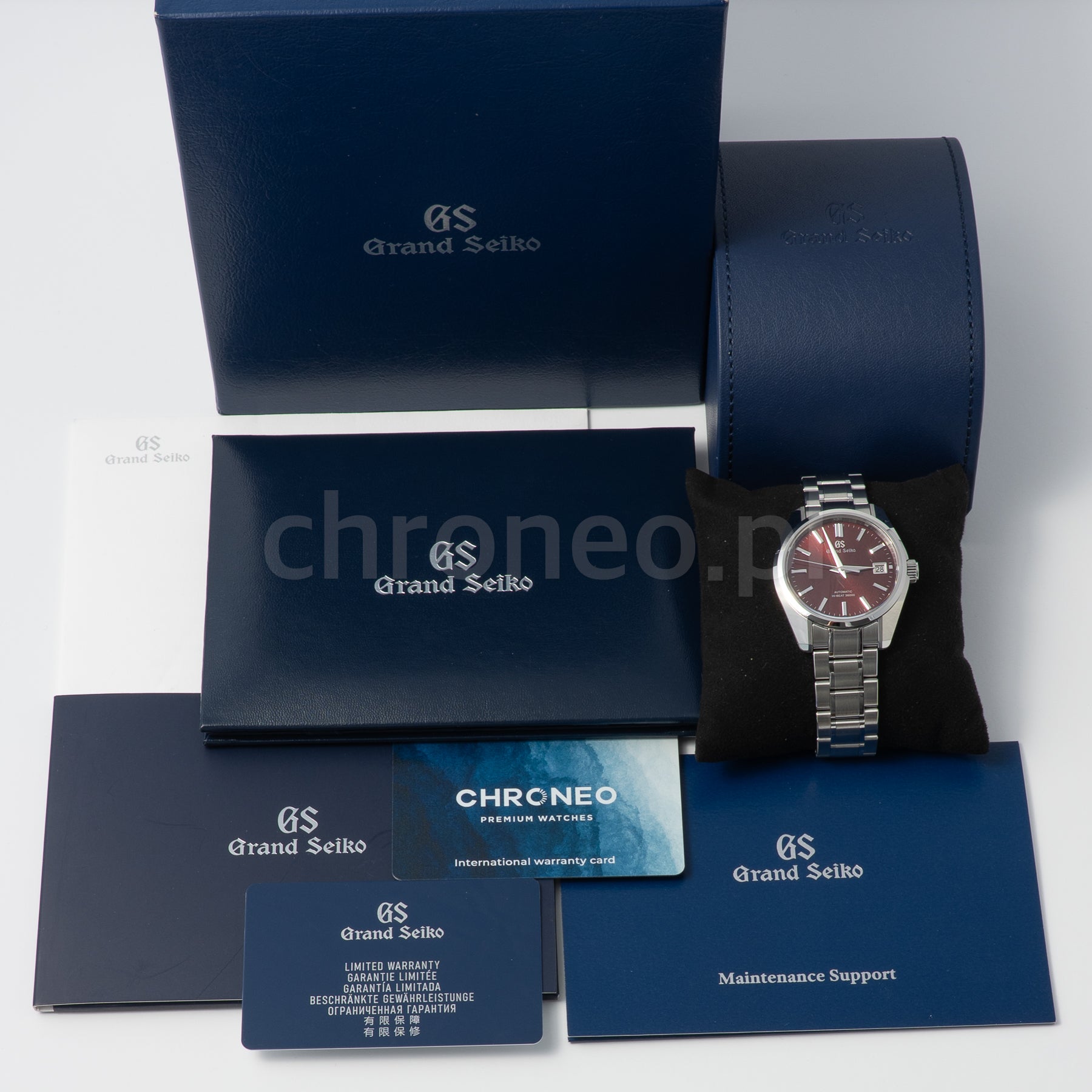 Grand Seiko Metal Automatic Mechanical Men's Watch Heritage SBGH345