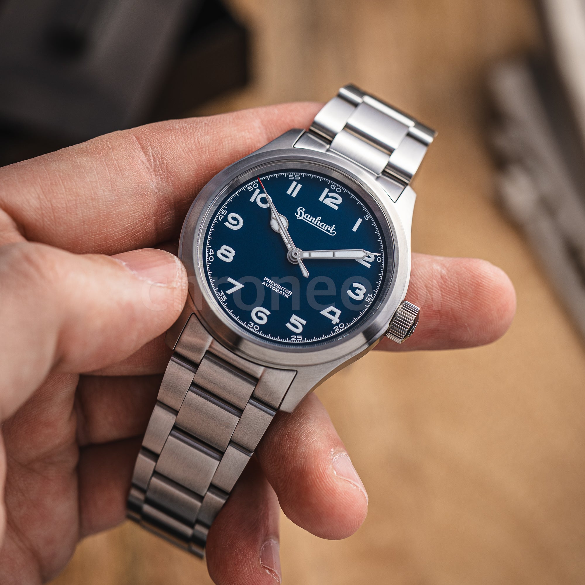 Hanhart Pioneer Preventor HD12 39 mm ref. 792.870-6429