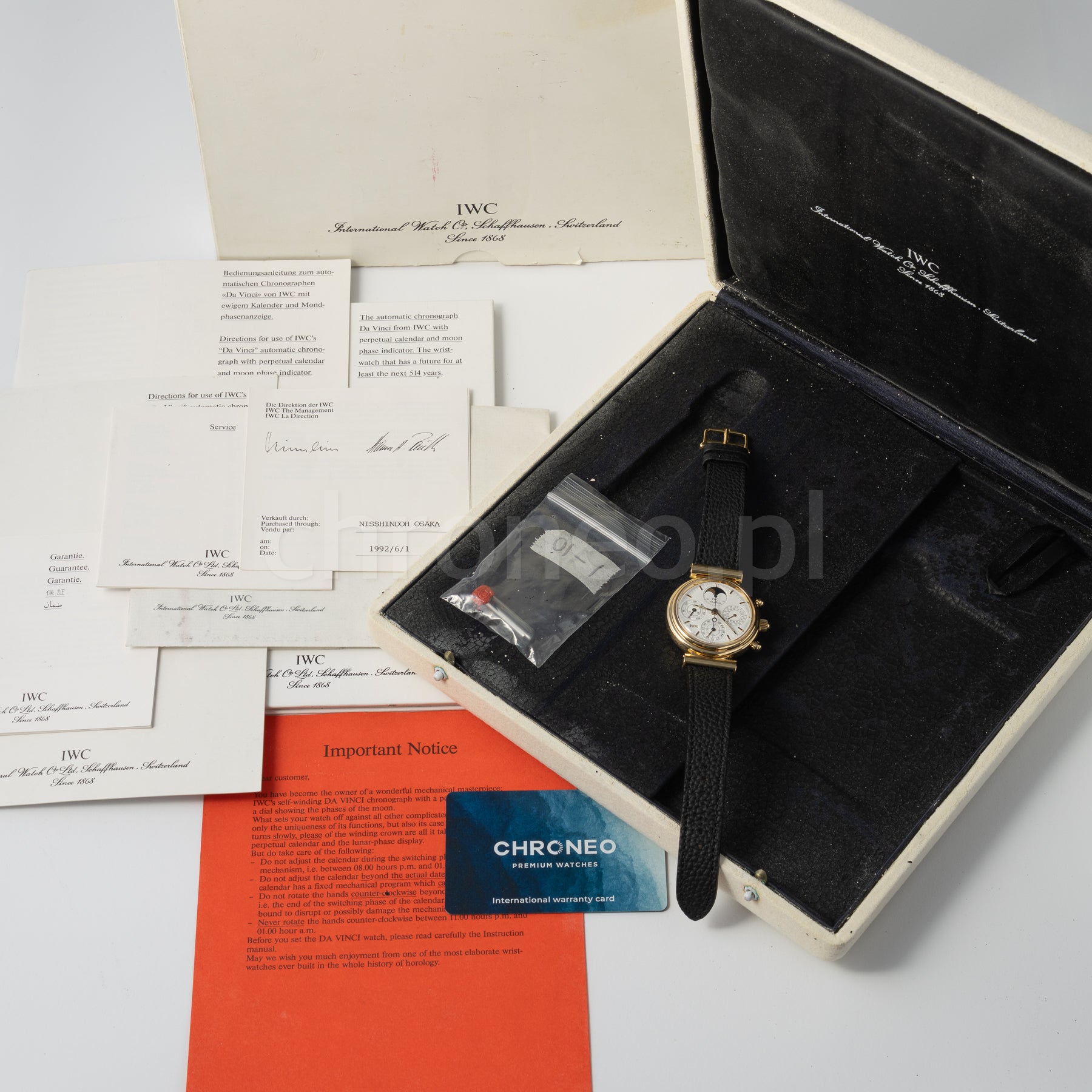 IWC Da Vinci Perpetual Calendar IW3750