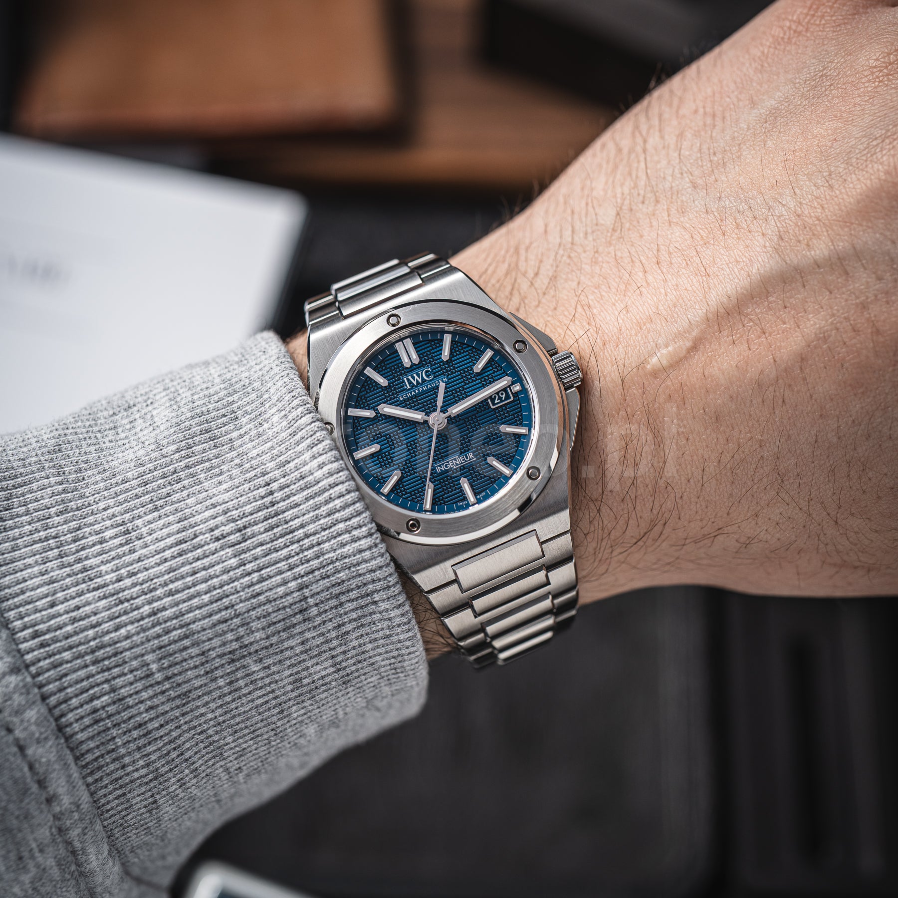 	
IWC Ingenieur Automatic 40 mm Blue ref. IW328907
