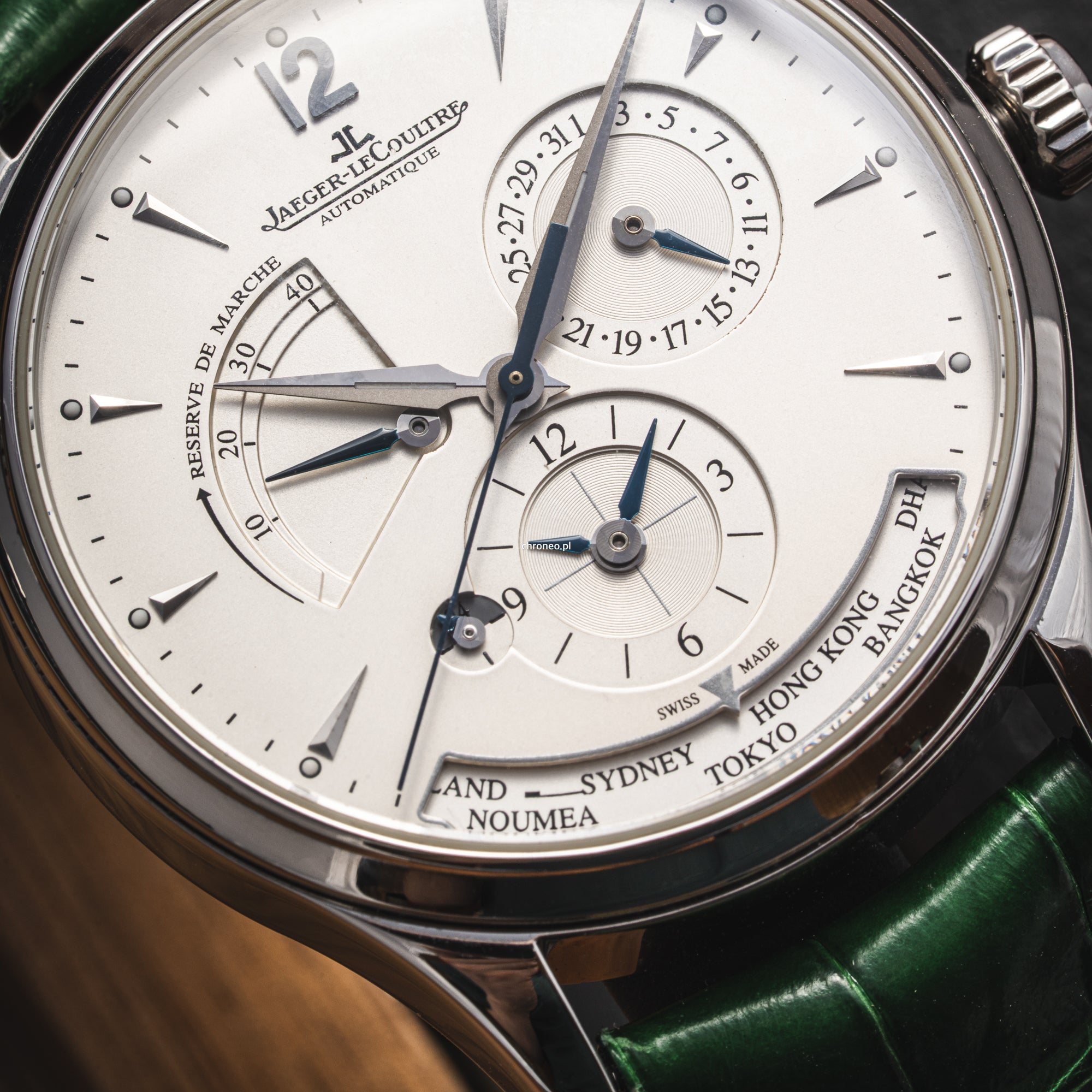 Jaeger-LeCoultre Master Geographic 39 mm ref. 176.8.29.S