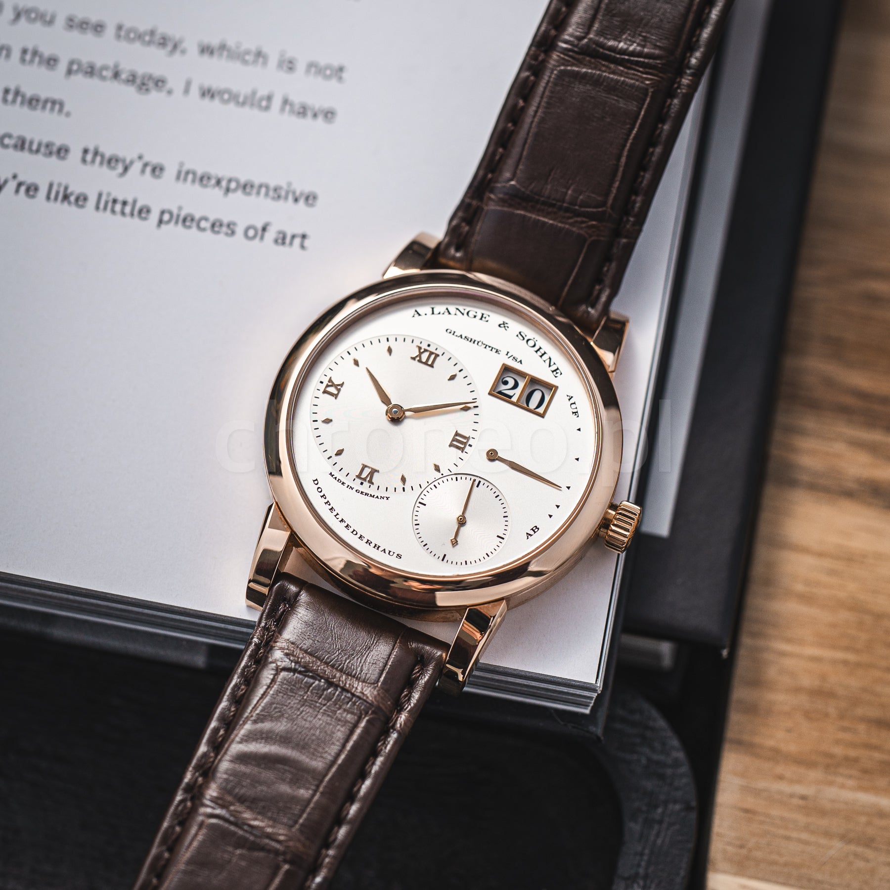 A. Lange & Söhne Lange 1 ref. 101.032
