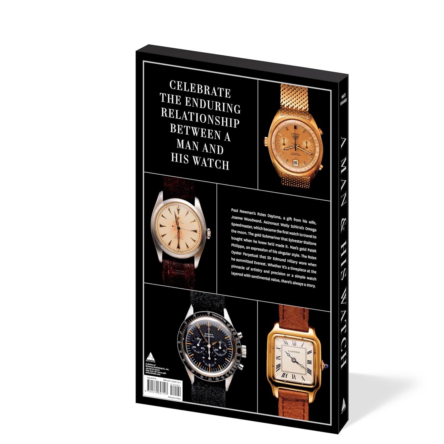 Książka "A Man & His Watch: Iconic Watches and Stories from the Men Who Wore Them"