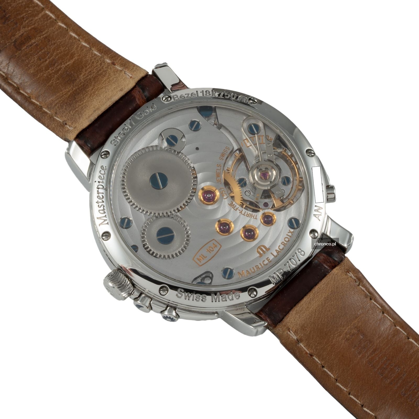 Maurice Lacroix Masterpiece Lune Retrograde MP7078-PS101-120