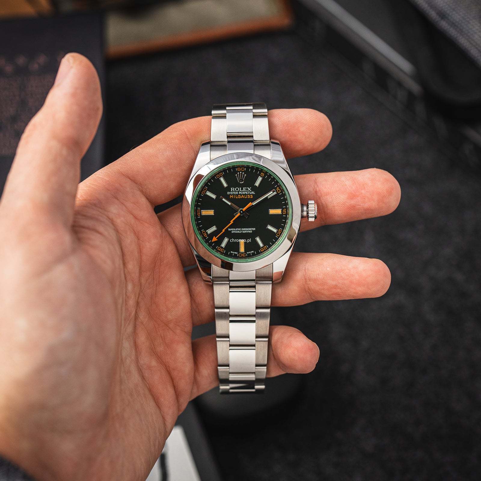 Rolex Milgauss 40mm ref. 116400GV