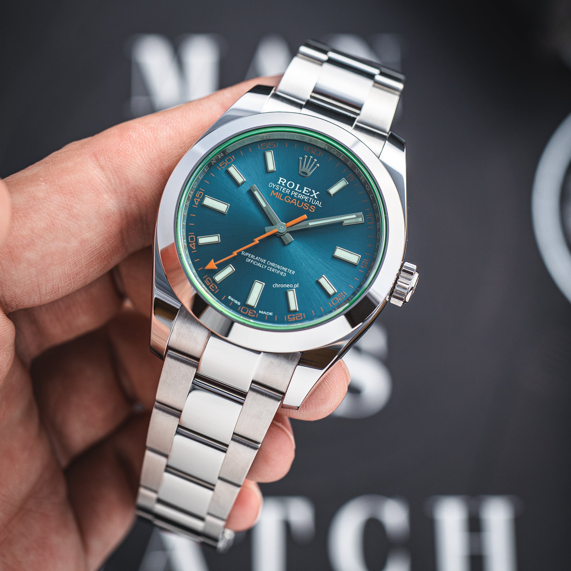 Rolex Milgauss 40mm ref. 116400GV