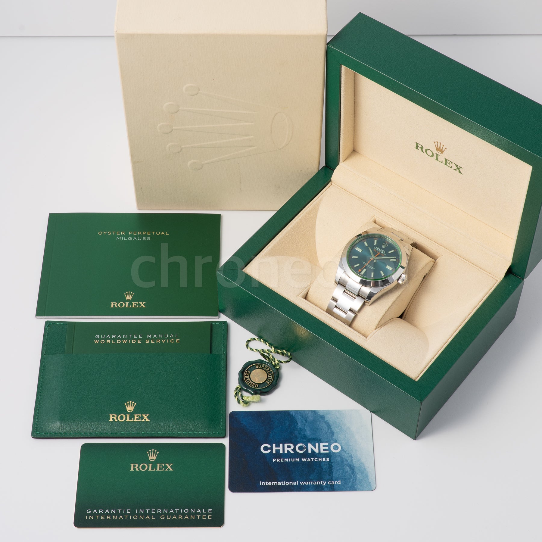Rolex Milgauss 40mm ref. 116400GV