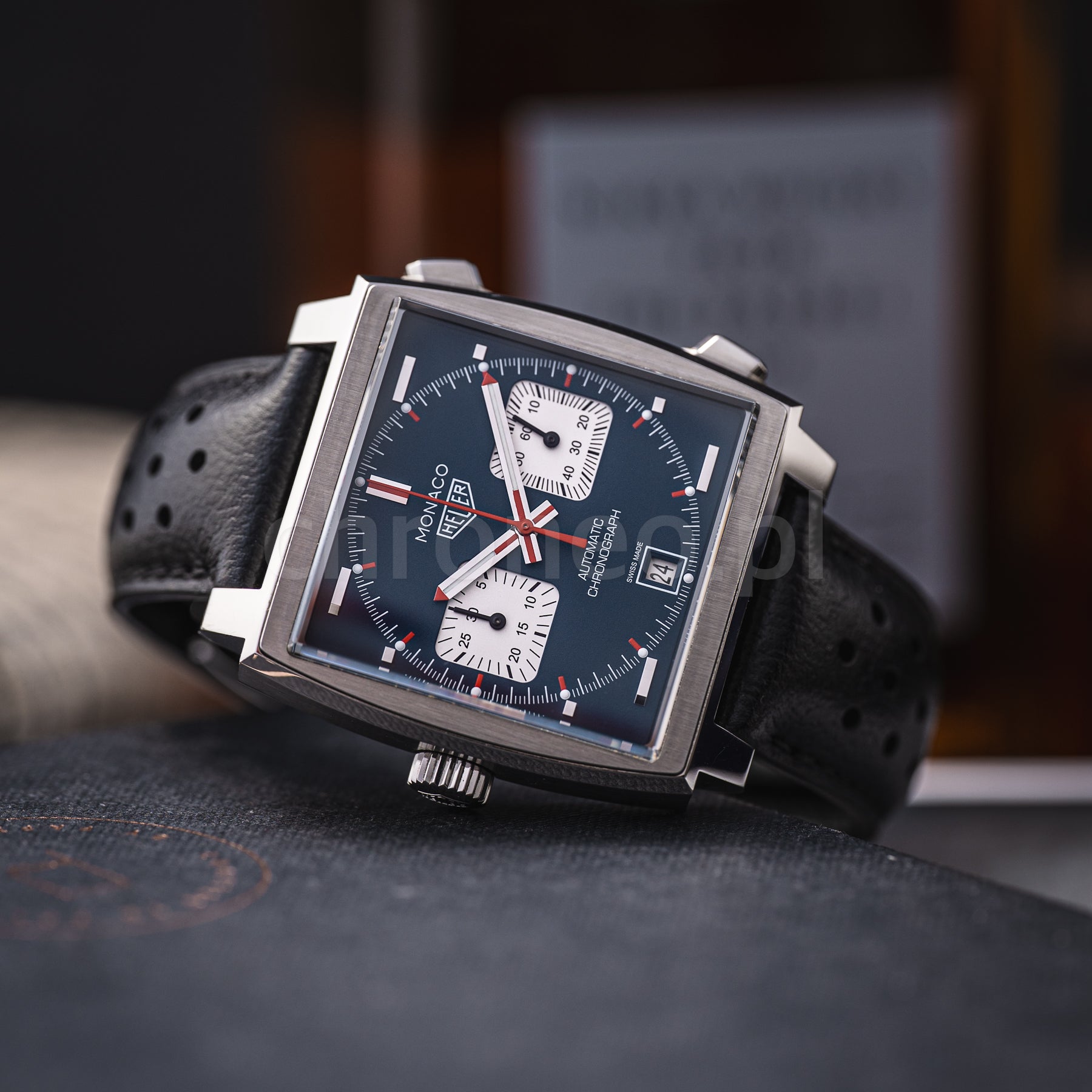 TAG Heuer Monaco Calibre 11 39mm ref. CAW211P.FC6356