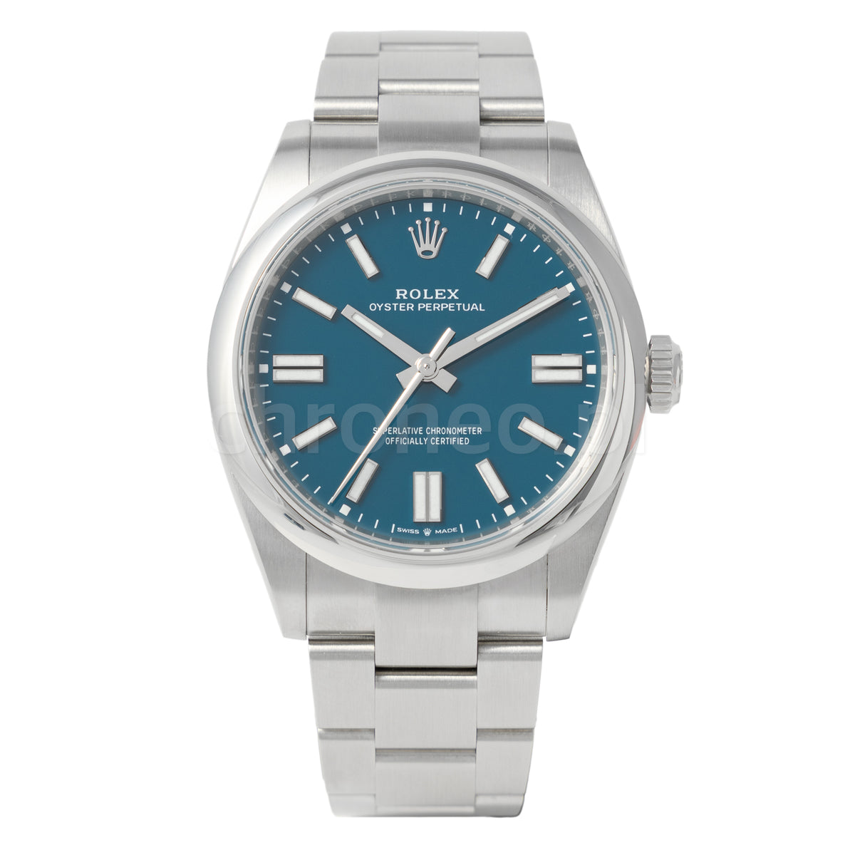 Rolex Oyster Perpetual Stainless Dial 41 134300 Blue