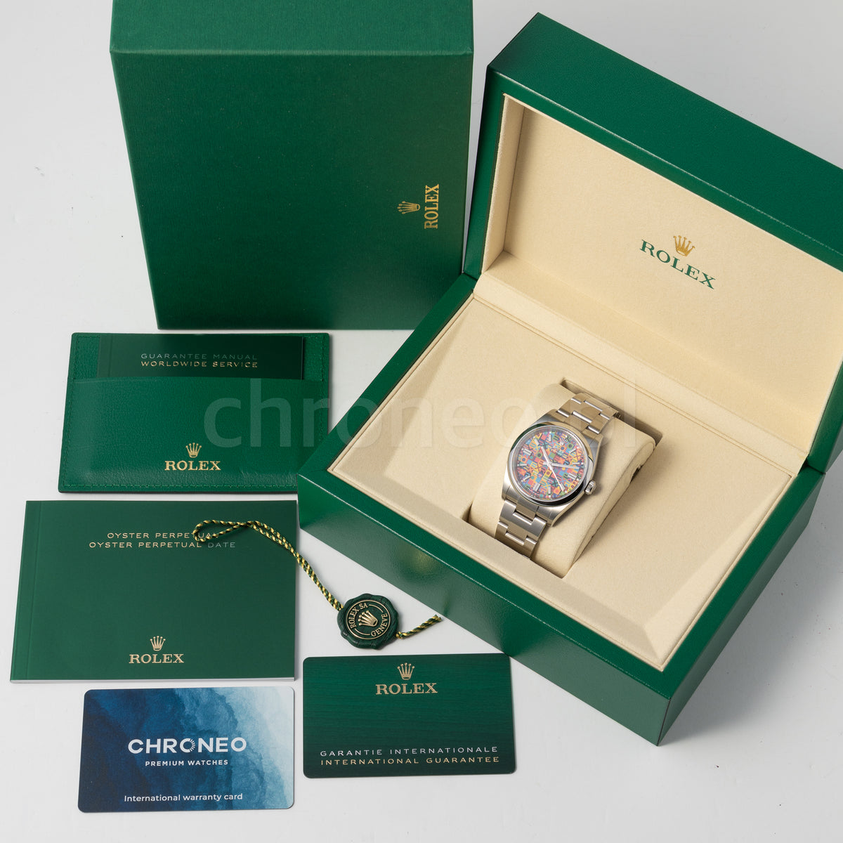 Rolex Oyster Perpetual Jubilee dial 36 126000