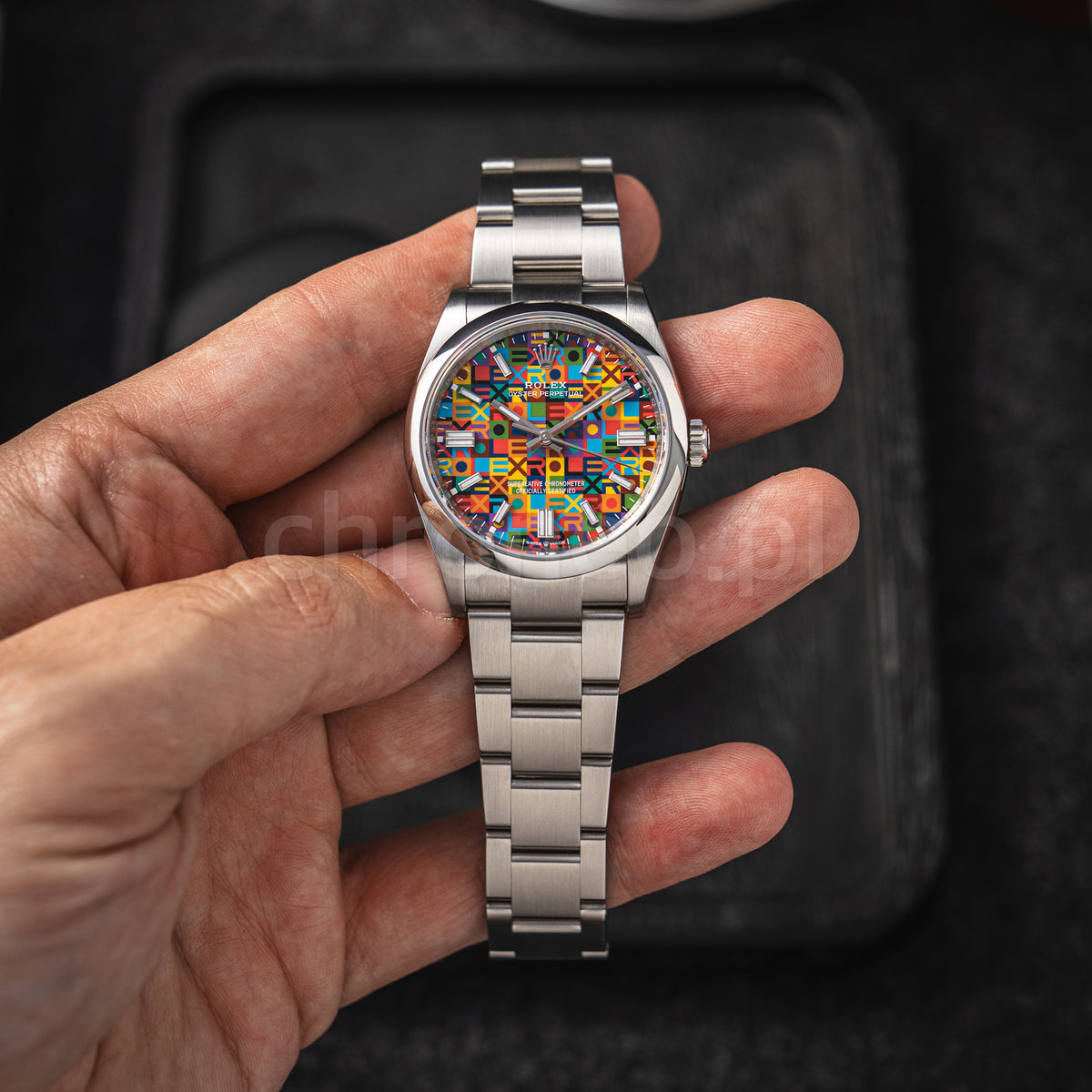Rolex Oyster Perpetual Jubilee dial 36 126000