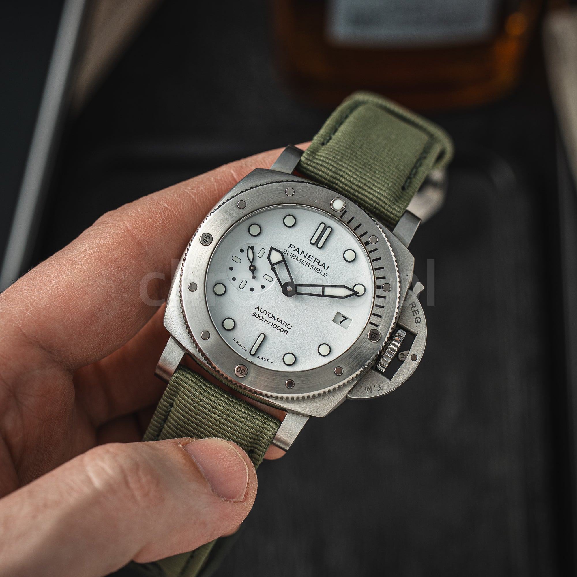 Panerai Submersible Bianco Pam02223