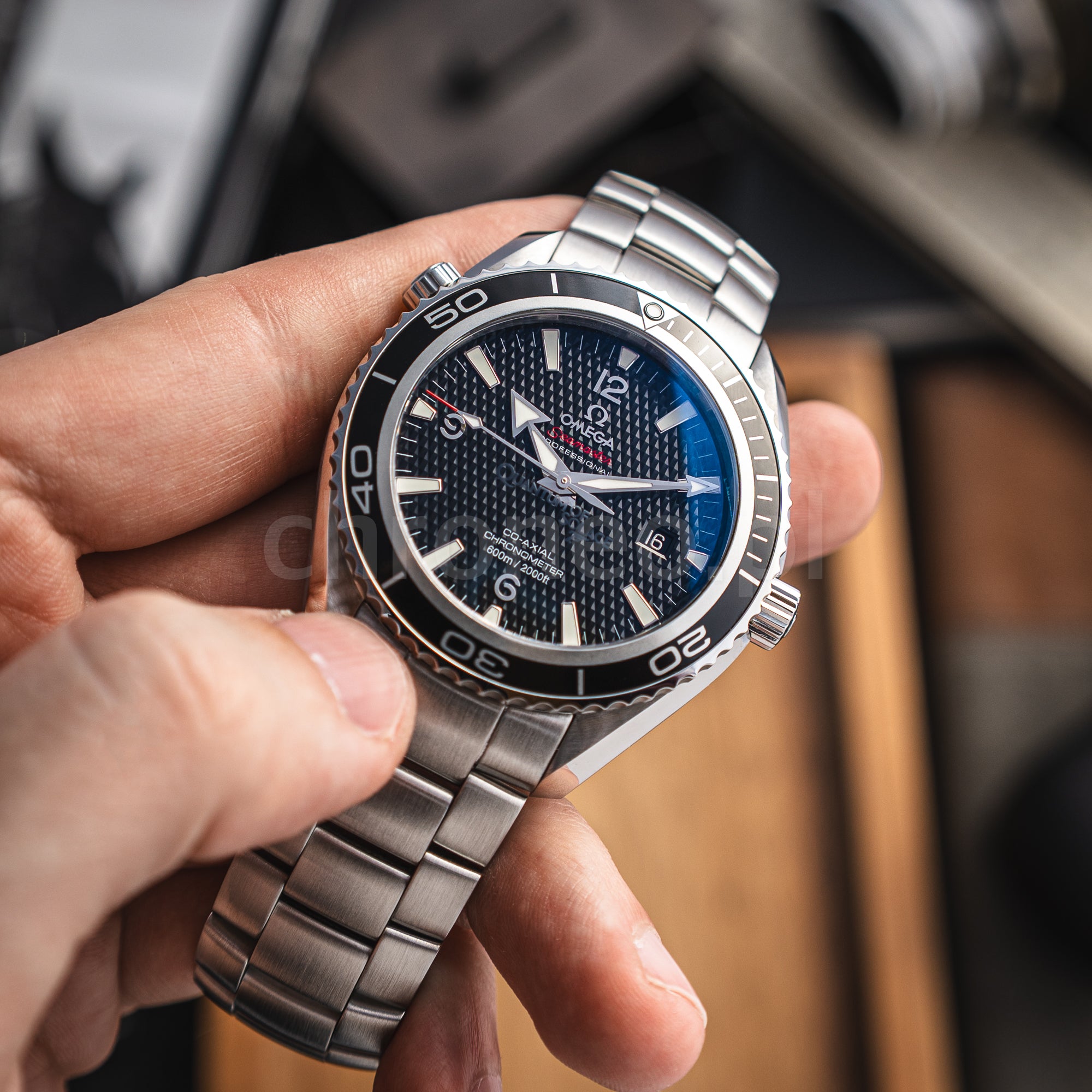 Omega Seamaster Planet Ocean Quantum Of Solace ref. 222.30.46.20.01.001