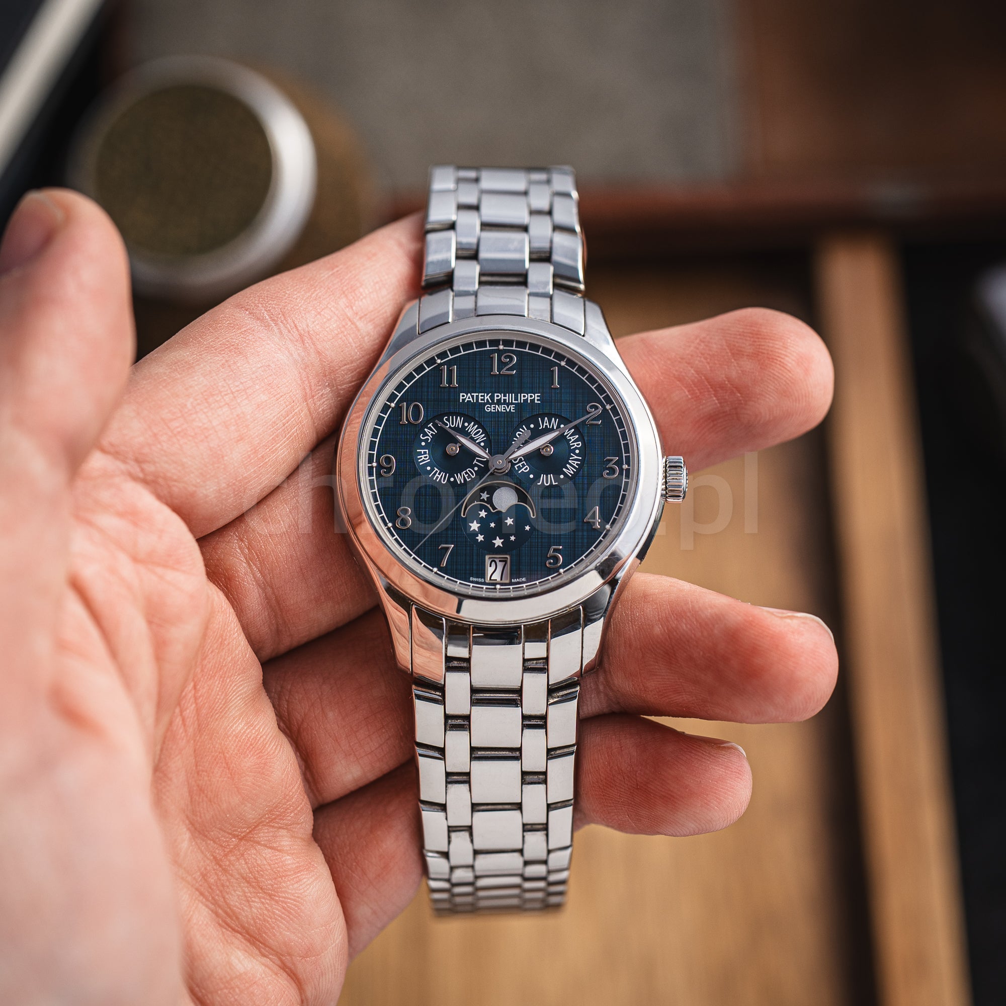 Patek Philippe Annual Calendar Moon Phase ref. 4947/1A-001