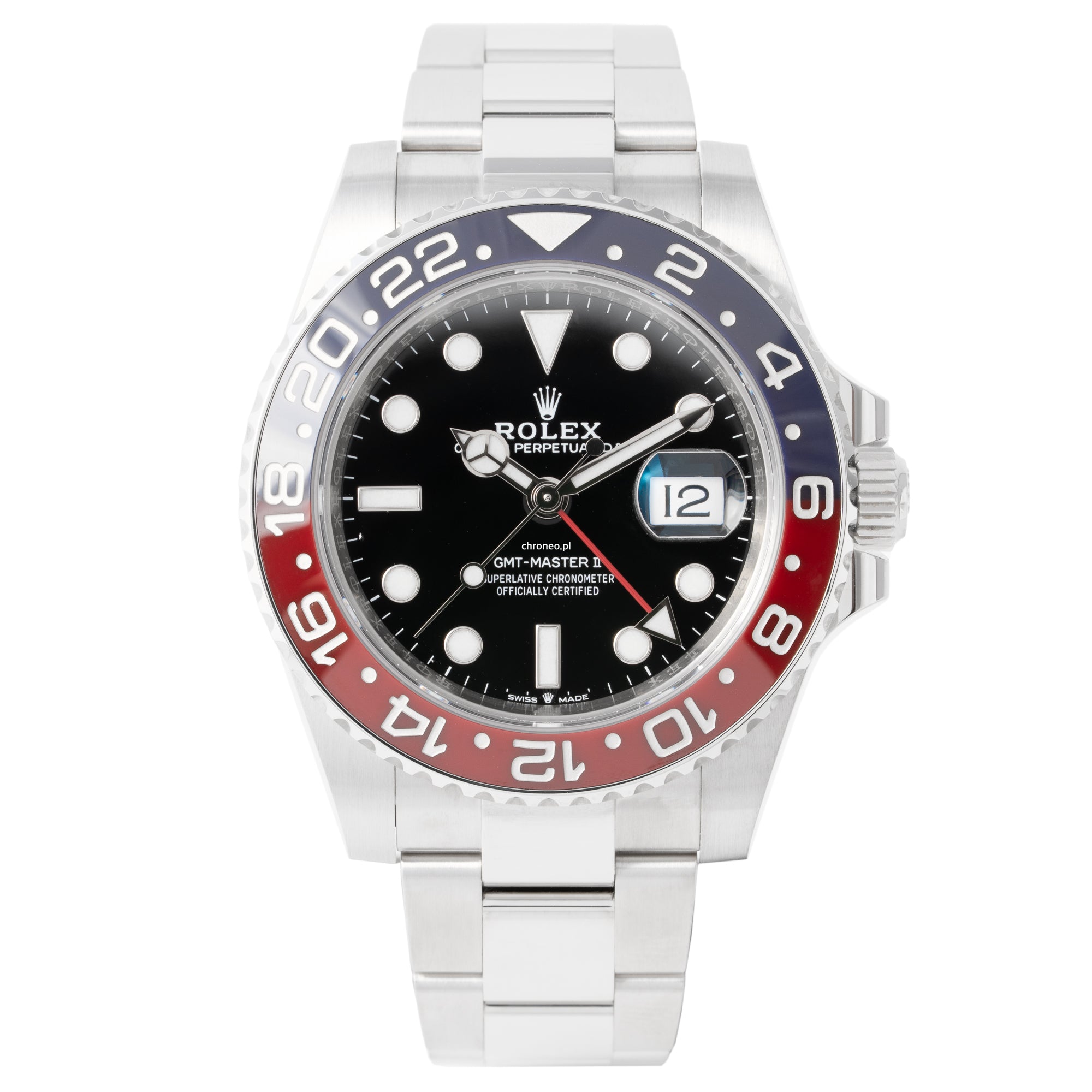 Rolex GMT-Master II 40mm ref. 126710BLRO Pepsi