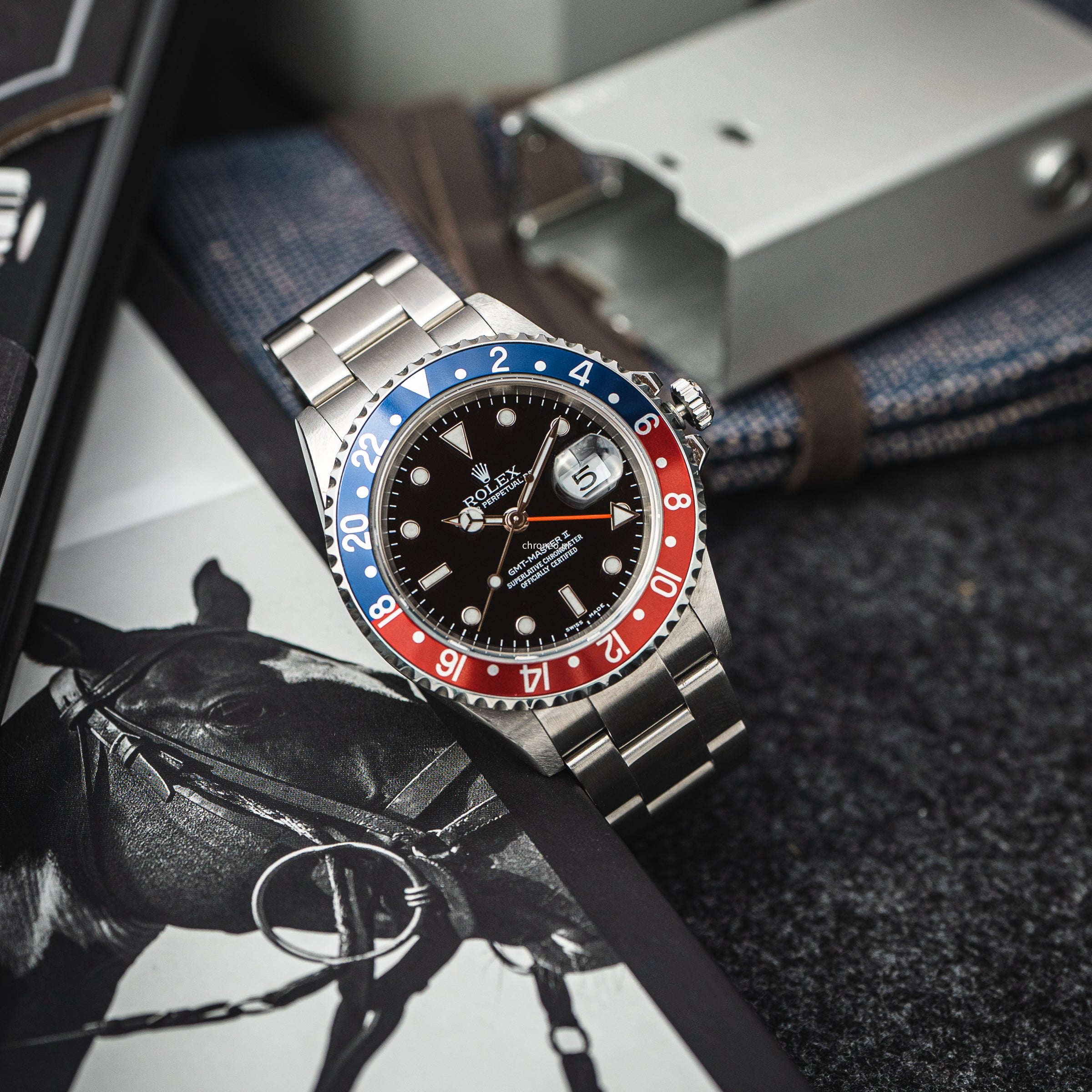 
Rolex GMT-Master II 40mm ref. 16710