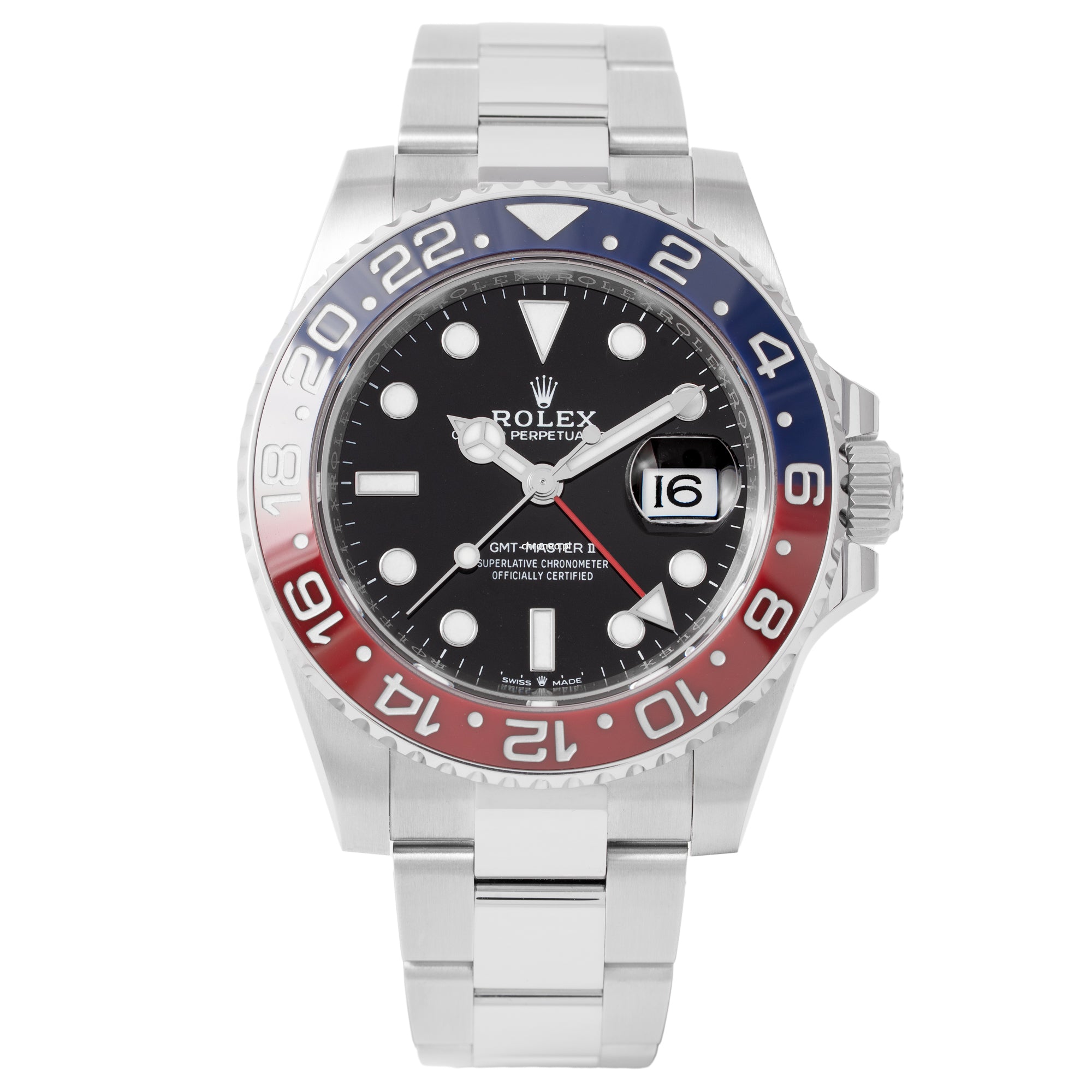 Rolex GMT-Master II 40mm ref. 126710BLRO Pepsi