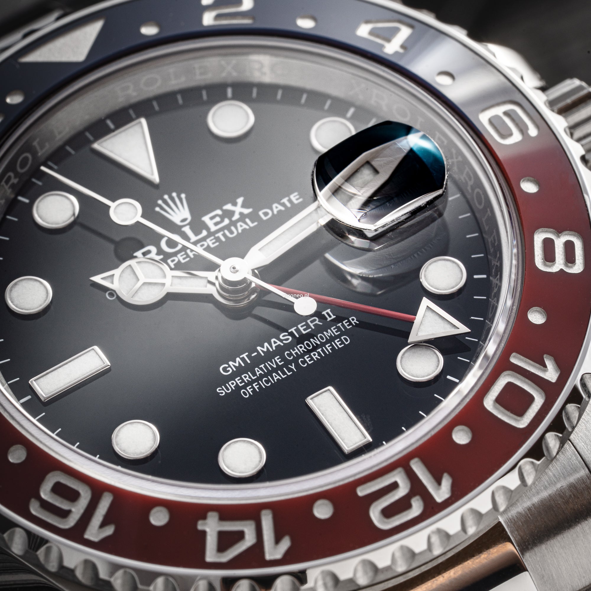 Rolex GMT-Master II 40mm ref. 126710BLRO Pepsi