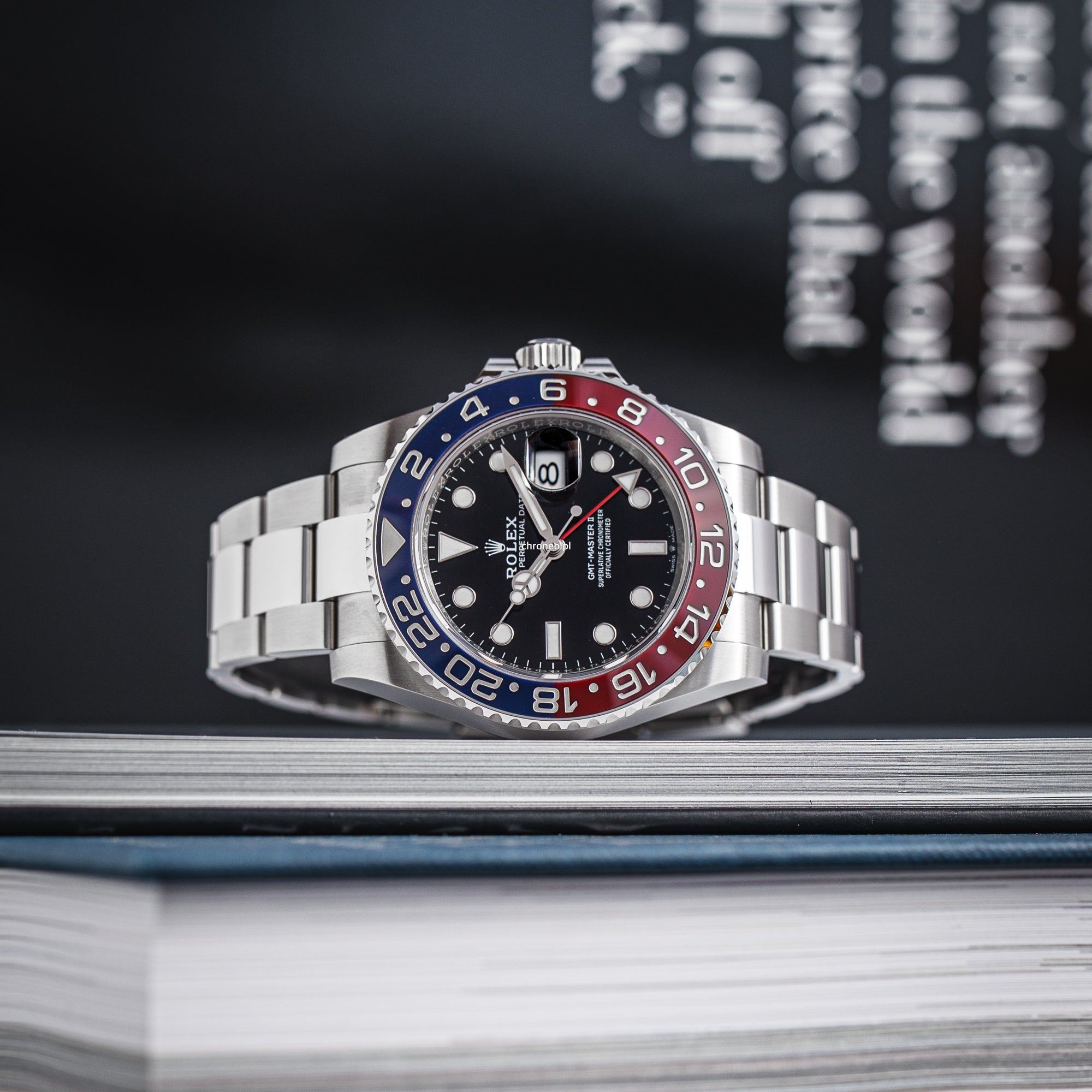 Rolex GMT-Master II 40mm ref. 126710BLRO Pepsi