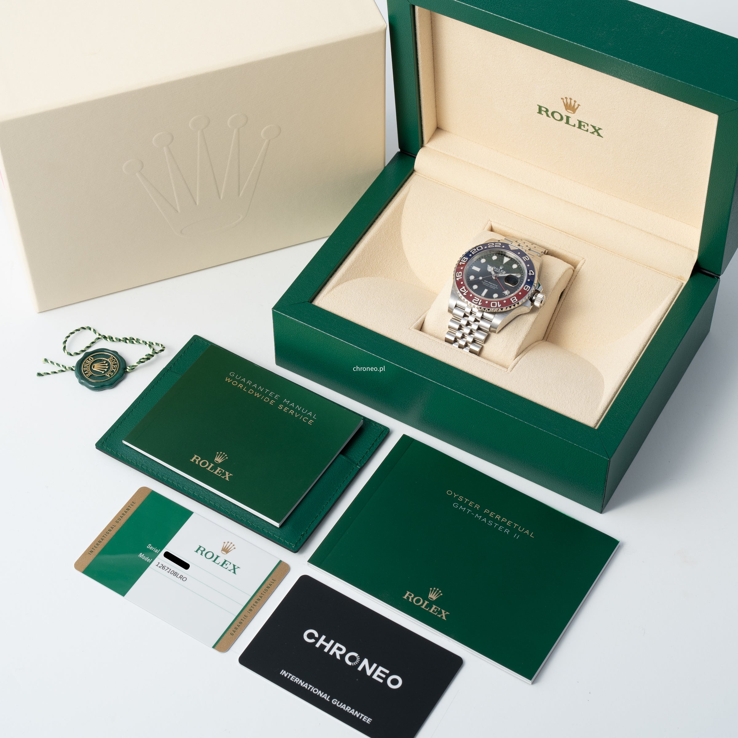 Rolex GMT-Master II Pepsi 126710BLRO