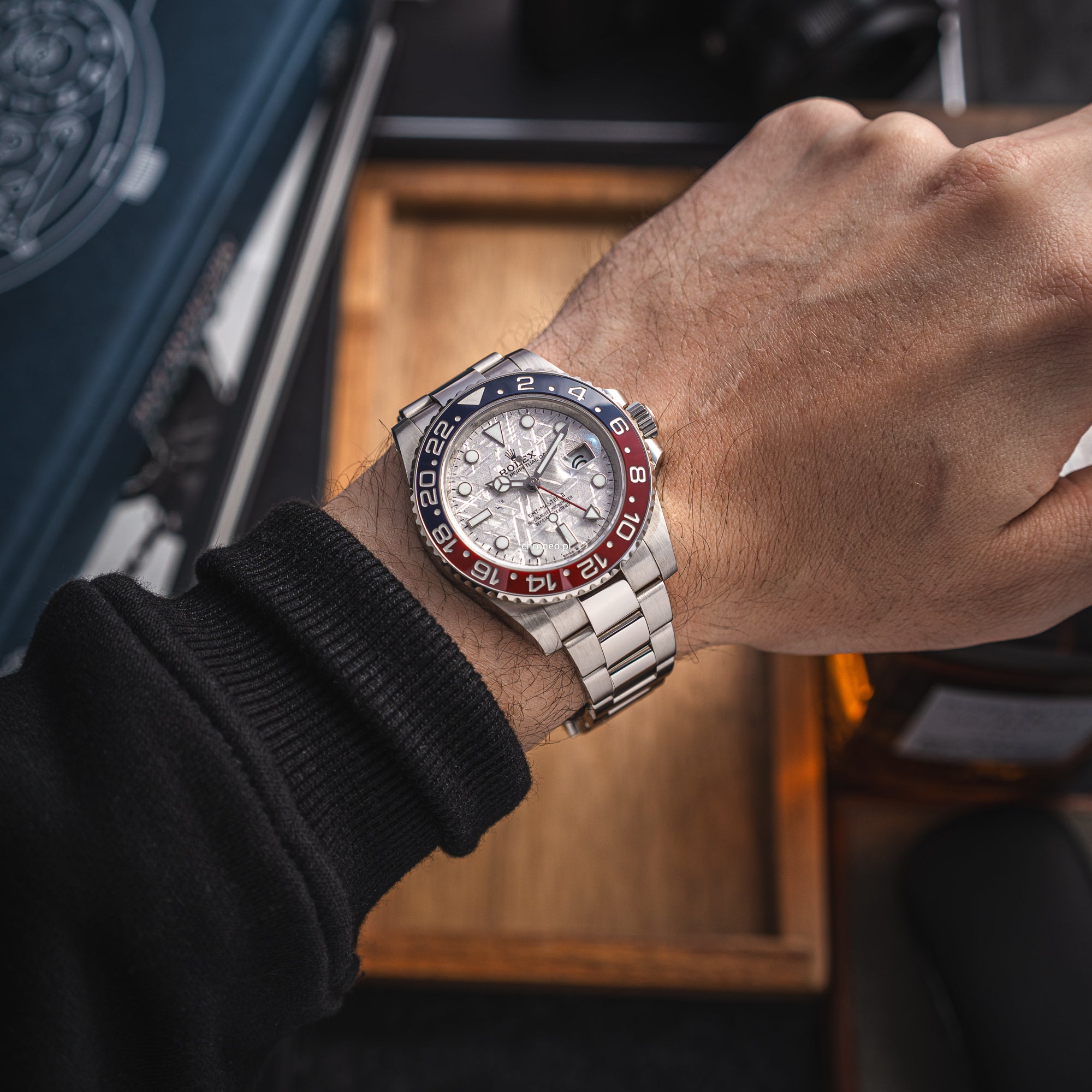 Rolex GMT-Master II 40 mm ref. 126719BLRO Meteoryt