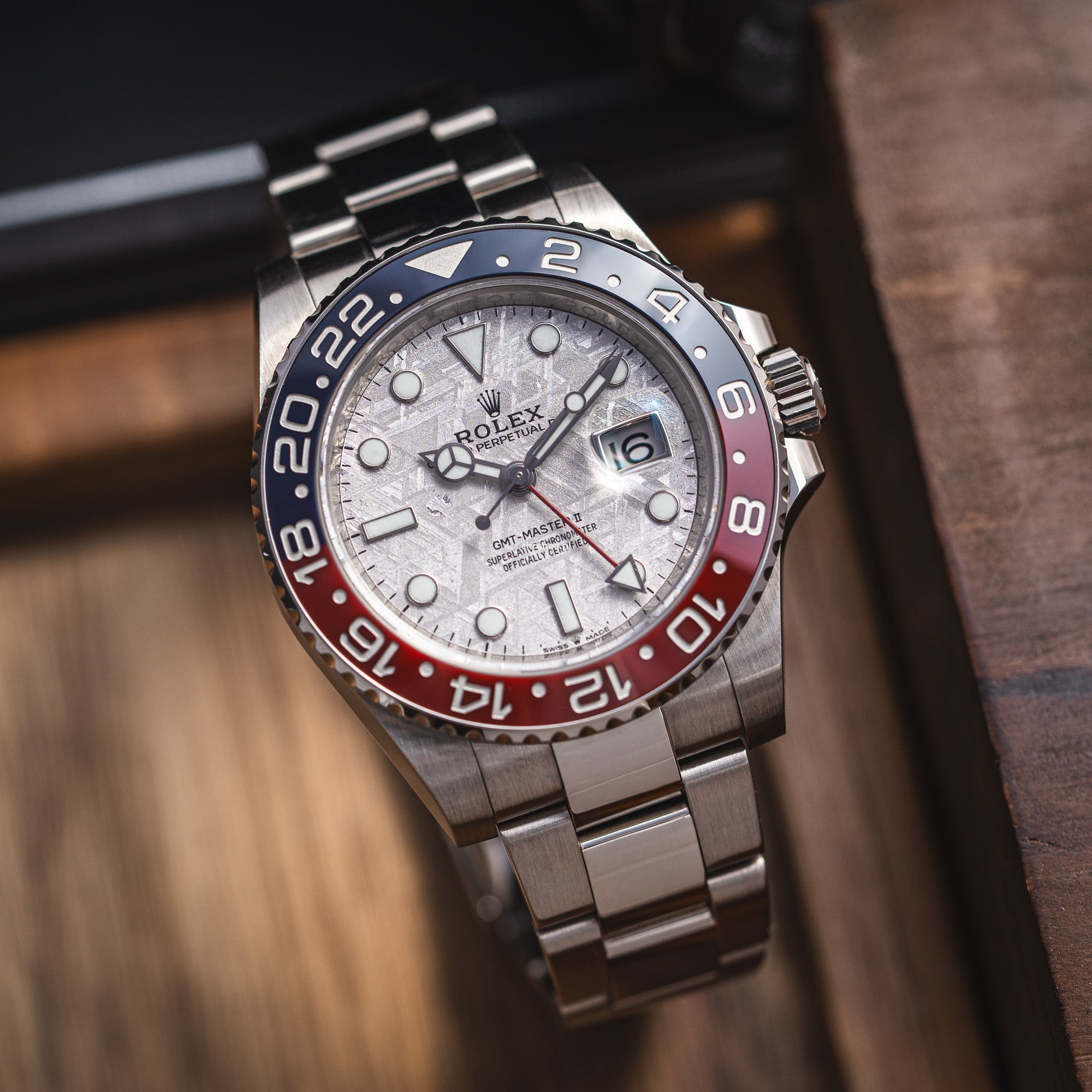 Rolex GMT-Master II 40 mm ref. 126719BLRO Meteoryt