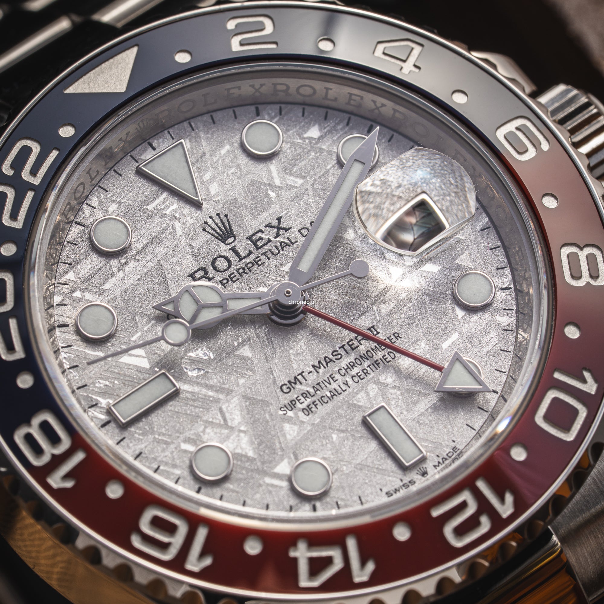 Rolex GMT-Master II 40 mm ref. 126719BLRO Meteoryt