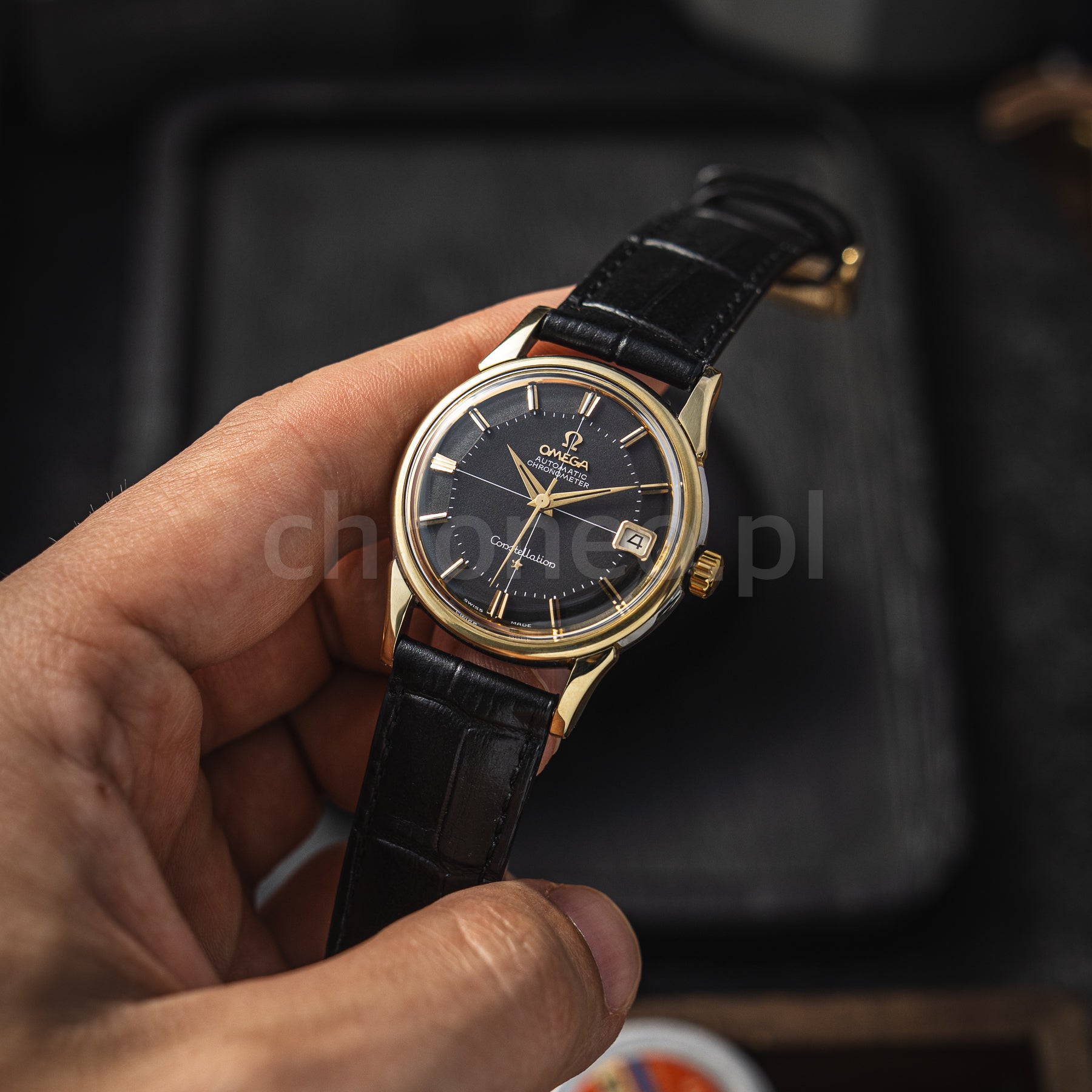 Omega Constellation Pie Pan 14393