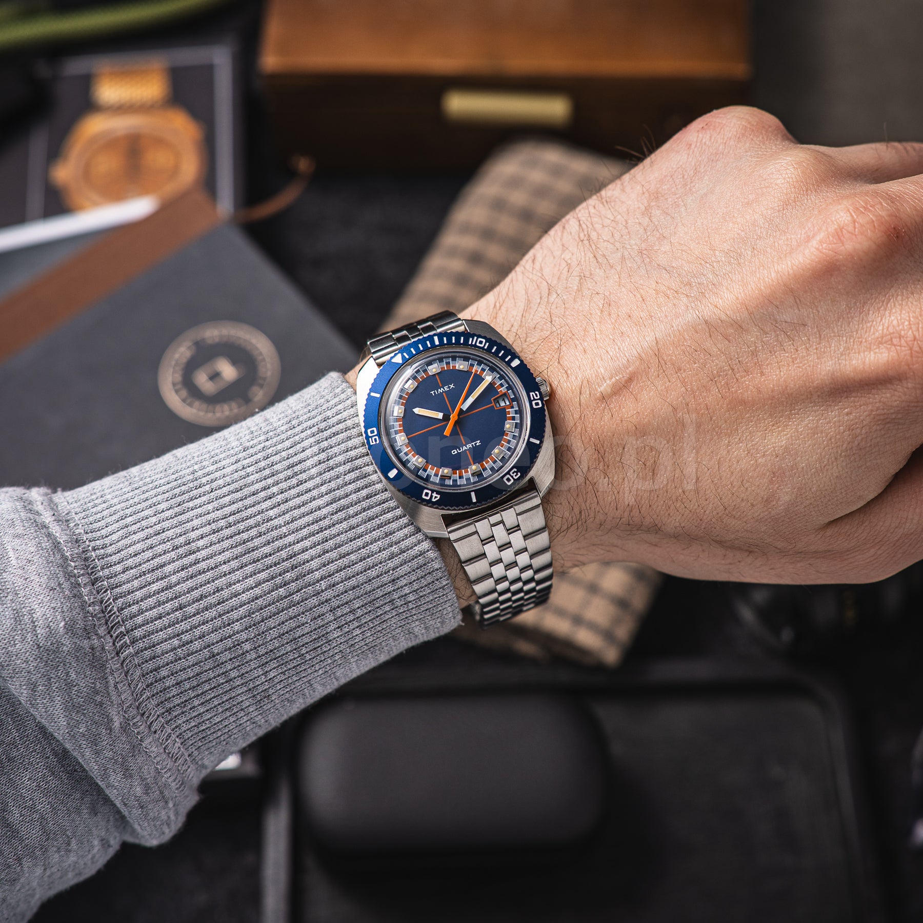 Timex Q Timex 1971 Velocity 36 mm ref. TW2Y44400