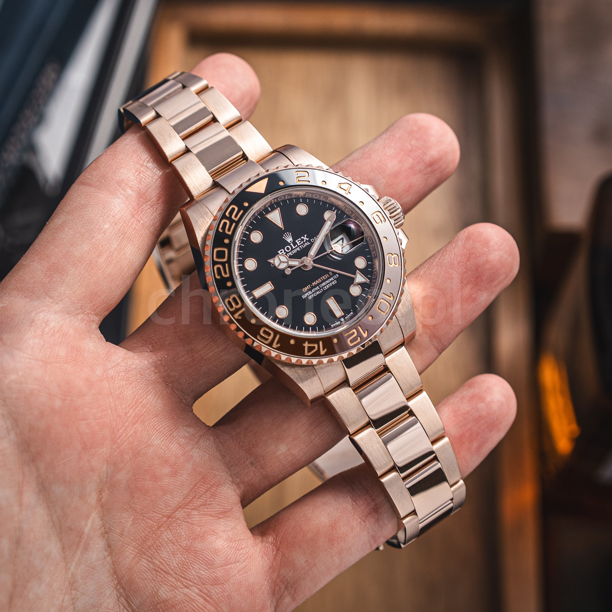 Rolex GMT-Master II 40 mm ref. 126715CHNR Rootbeer