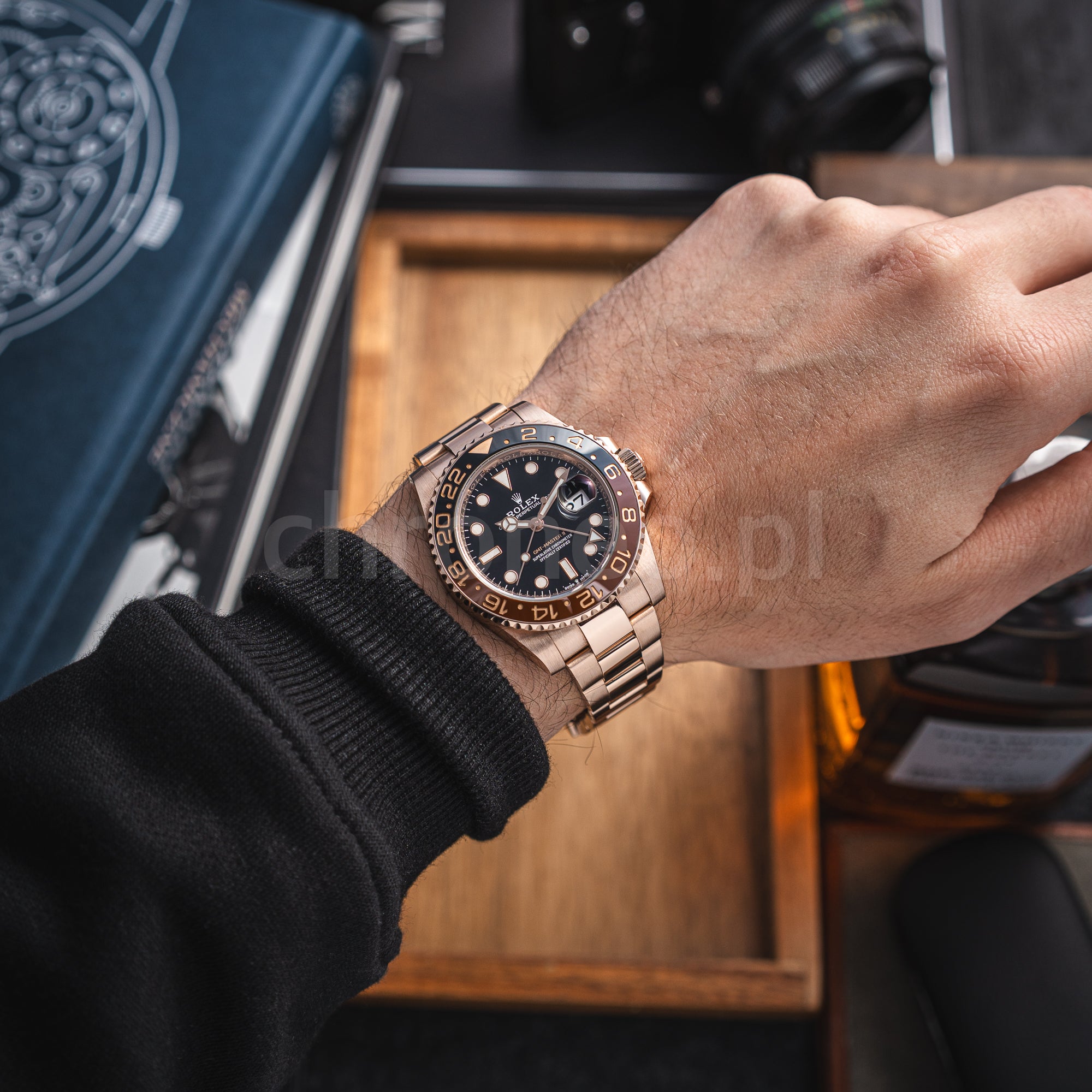 Rolex GMT-Master II 40 mm ref. 126715CHNR Rootbeer