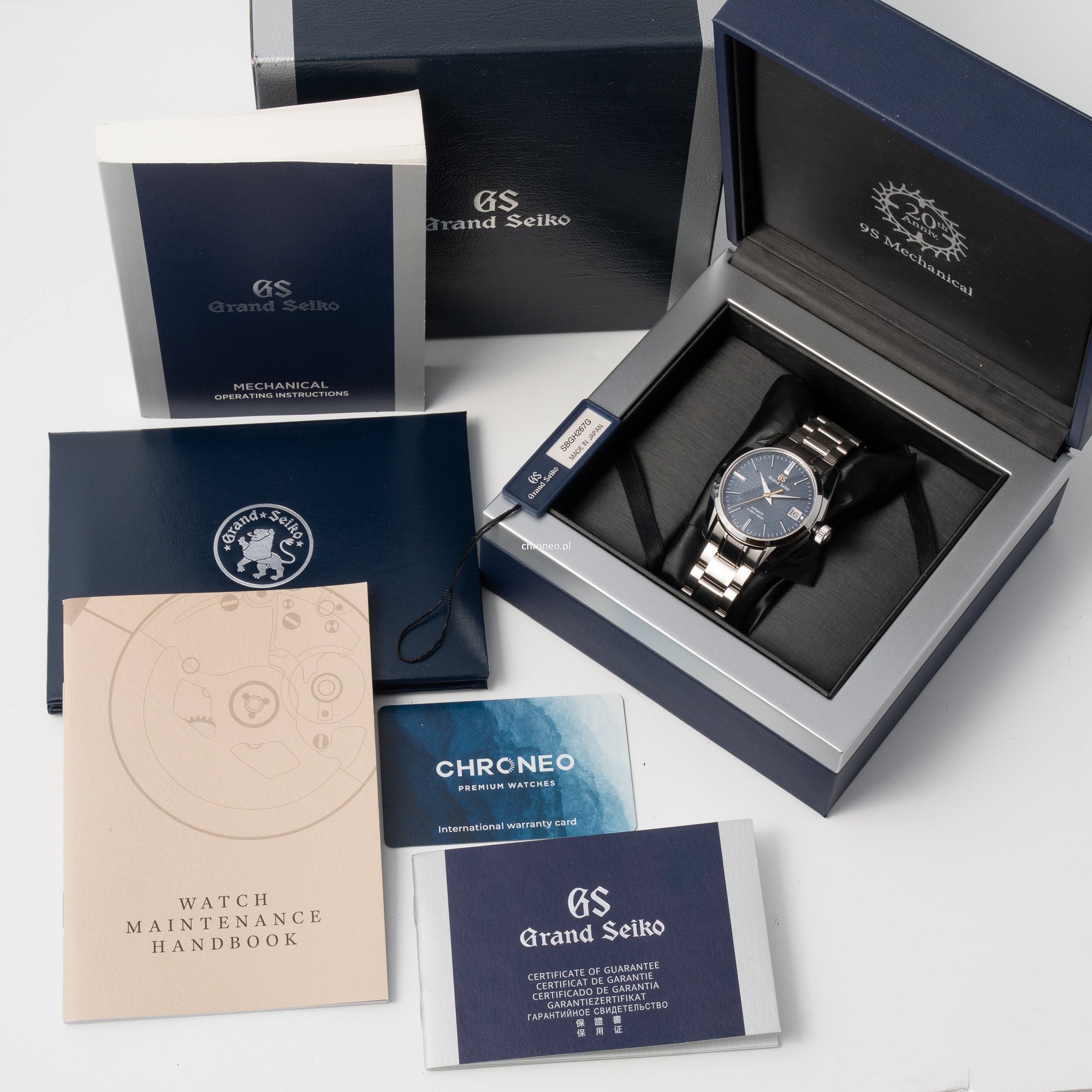 Grand Seiko Heritage Collection Hi-Beat 39.5 mm ref. SBGH267