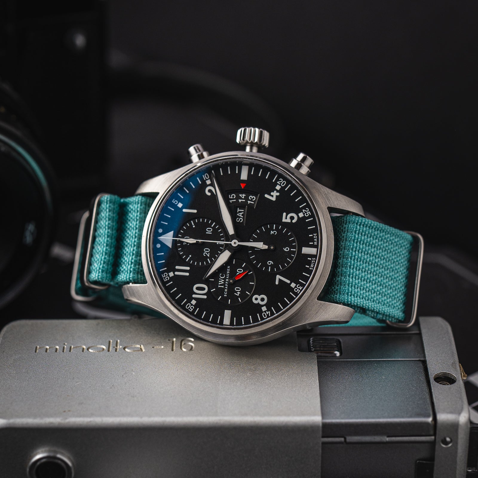 Iwc Mark Xviii Iwc Nato Armband Iwc Mark Xviii Nato Strap Hotsell