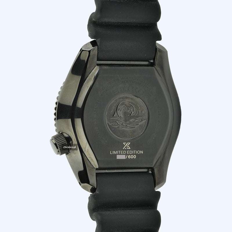 Seiko Black Series Prospex Limited Edition ref. SLA035J1 case back