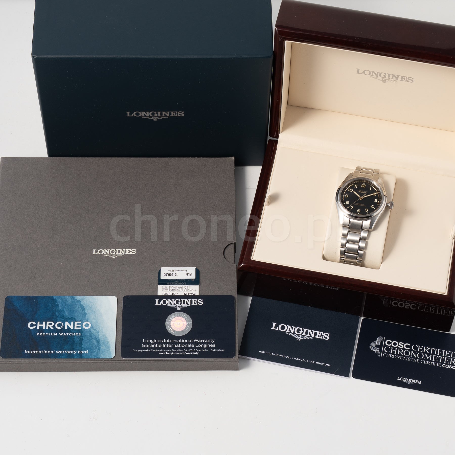 Longines Spirit Pilot L3.809.4.53.6