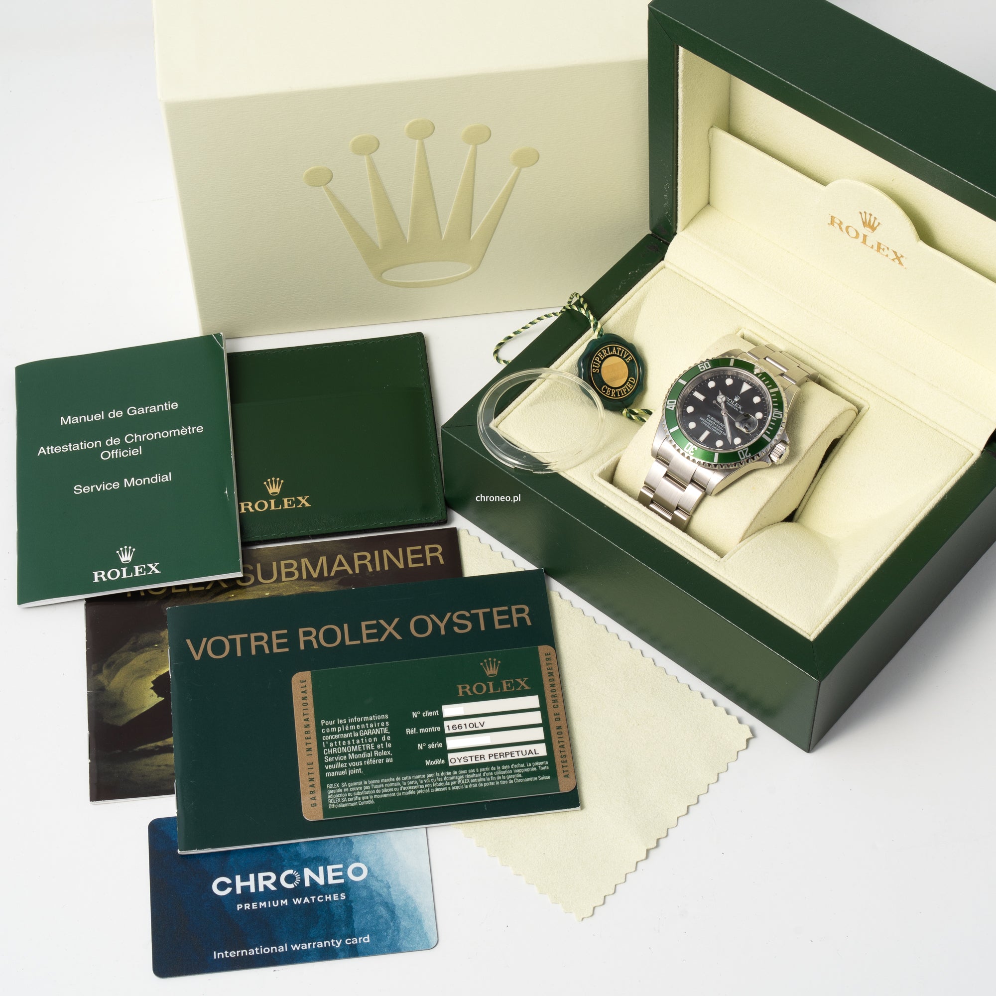 Rolex Submariner Date 16610LV