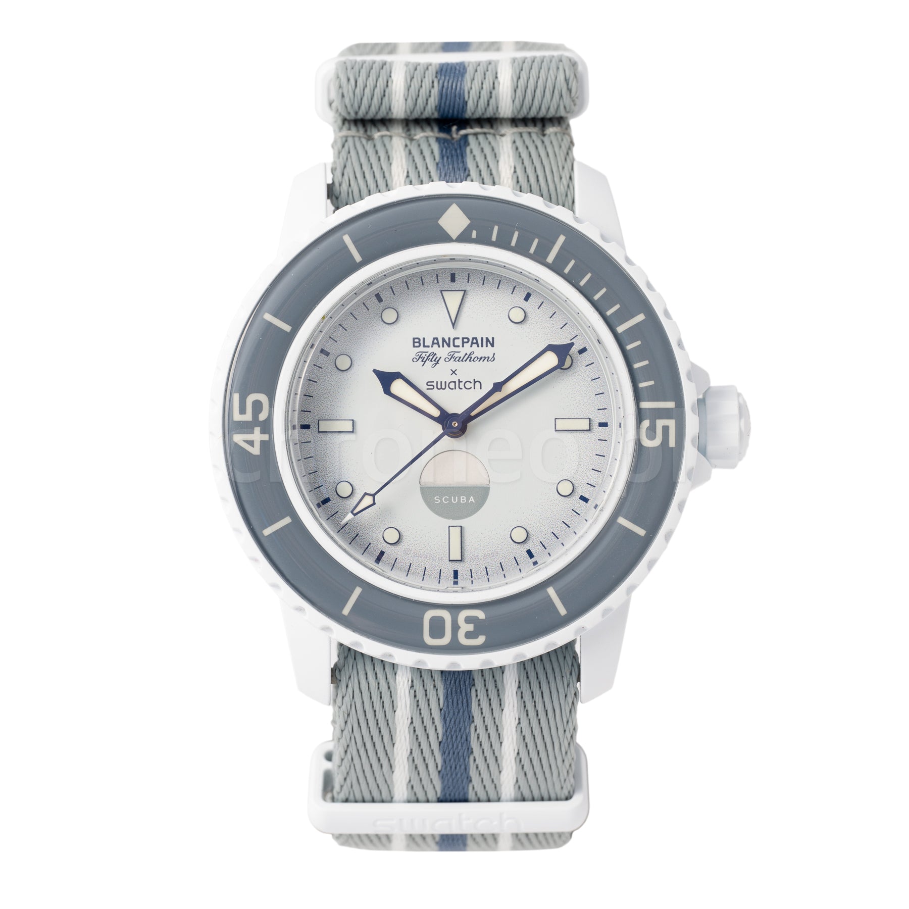 Swatch Blancpain Scuba Fifty Fathoms Antarctic Ocean ref. SO35S100