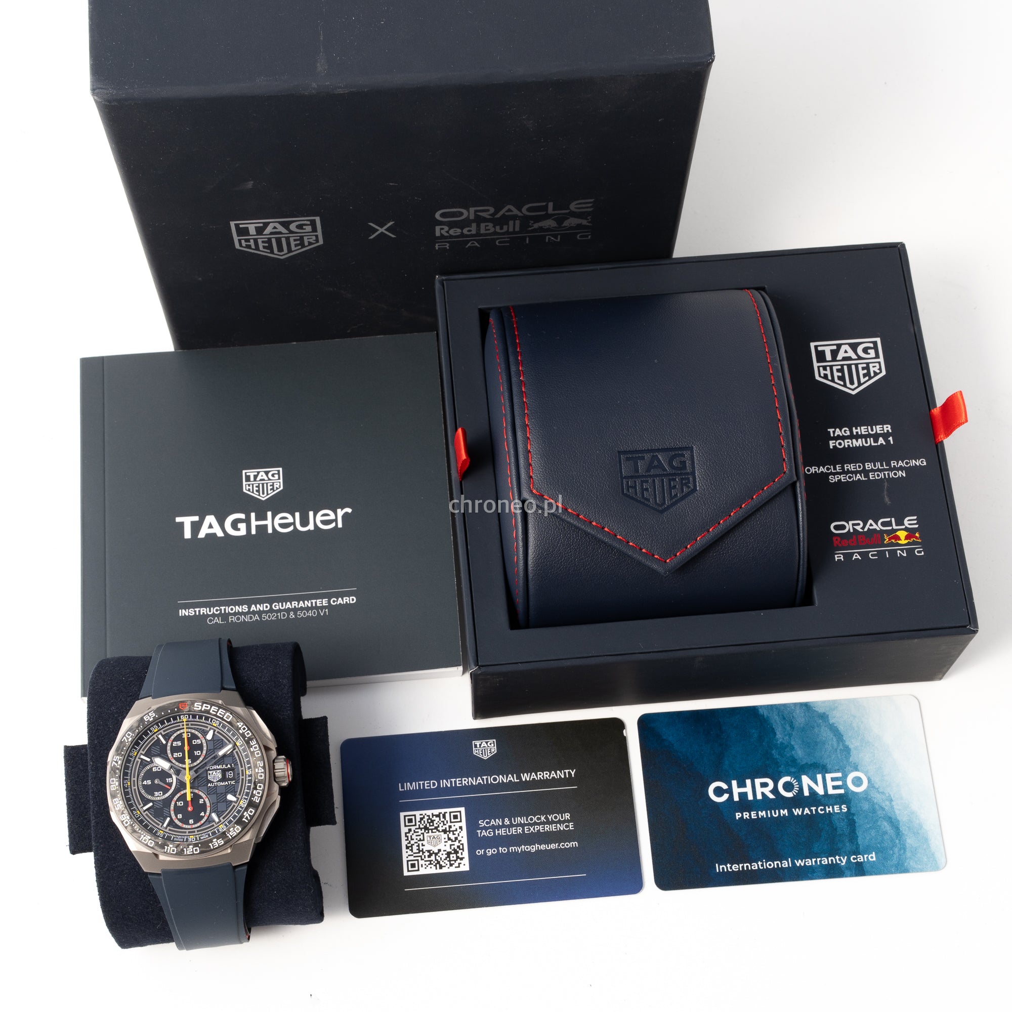 TAG Heuer X Oracle Red Bull Racing Formula 1 Chronograph 44 mm ref. CBZ2080.FT8091