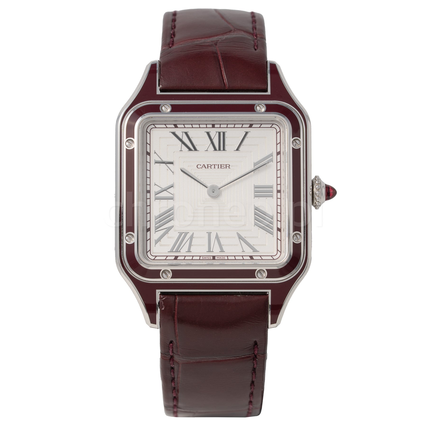 Cartier Santos Dumont Large Platinum WGSA0053