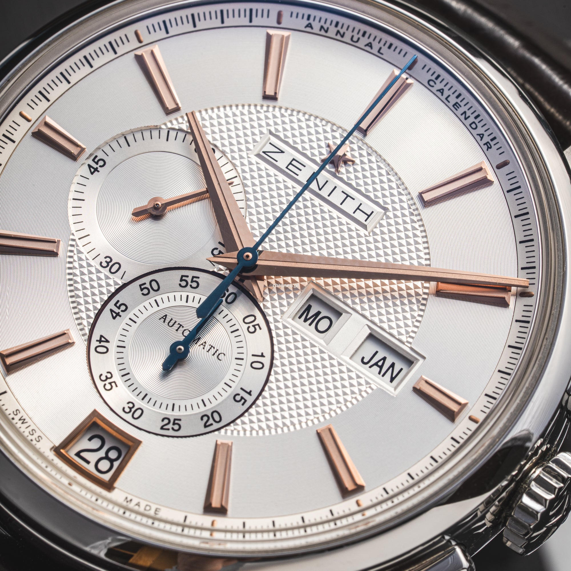 
Zenith Winsor Annual Calendar El Primero Captain 42 mm ref. 03.2070.4054/02.C711