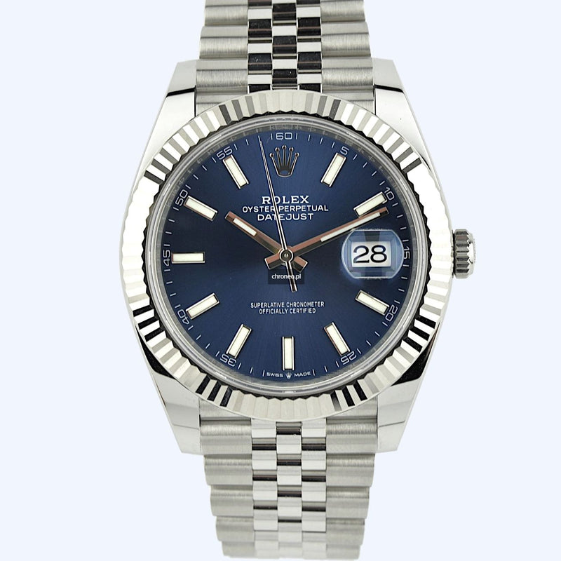 Rolex Datejust 41 ref. 126334 Blue dial