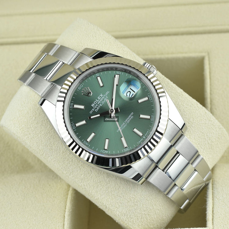 Rolex Datejust 41 Mint green ref. 126334