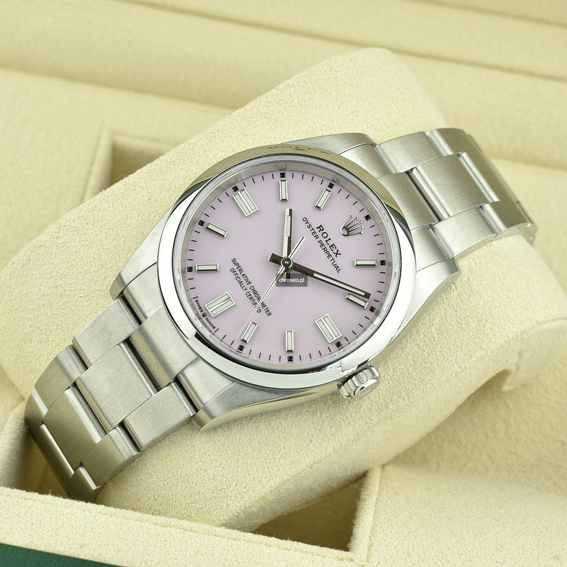 Rolex Oyster Perpetual 36 ref. 126000 pink dial