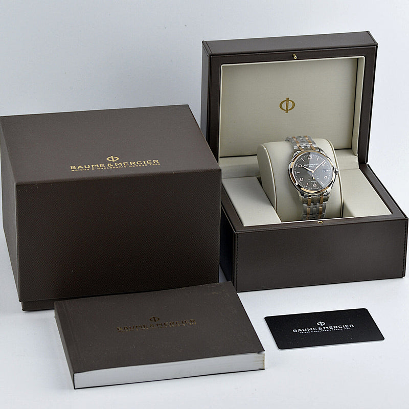 Baume and Mercier Clifton watch in box