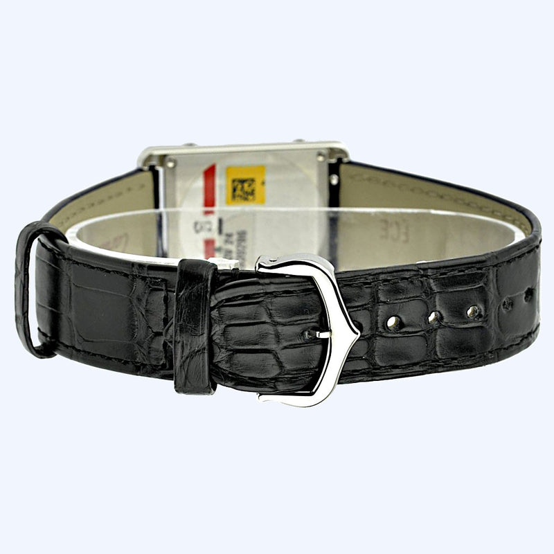 Cartier Tank Must de Cartier leather strap