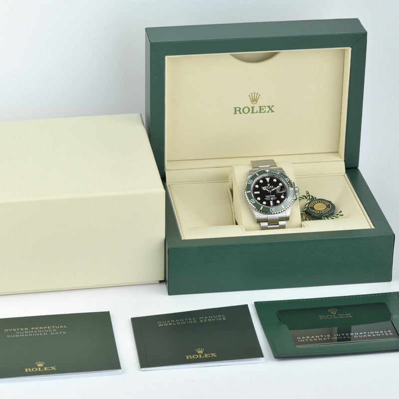 Rolex Submariner Date "Starbucks" ref. 126610lv set